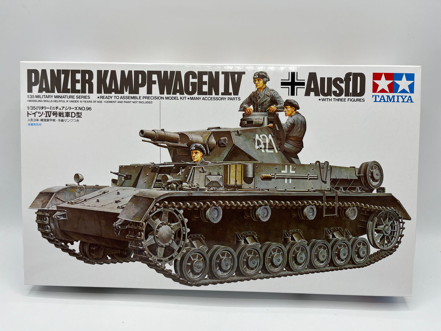 Tamiya 35096 German Panzerkampfwagen IV Ausf D Tank  1:35 Scale Plastic Kit