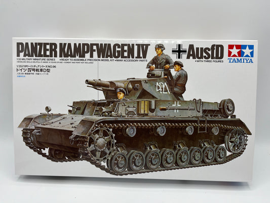 Tamiya 35096 German Panzerkampfwagen IV Ausf D Tank  1:35 Scale Plastic Kit