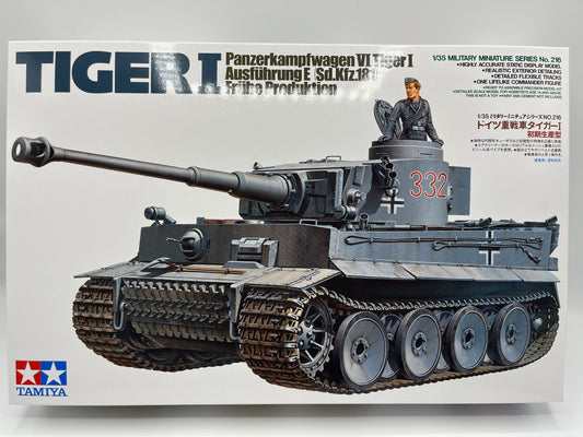 Tamiya 35216 German TIGER 1 Early Production Tank 1/35 Scale