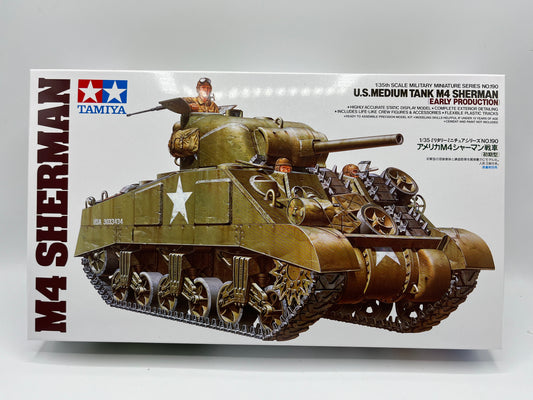 Tamiya 35190 US M4 Sherman Early Production Tank 1/35 Scale