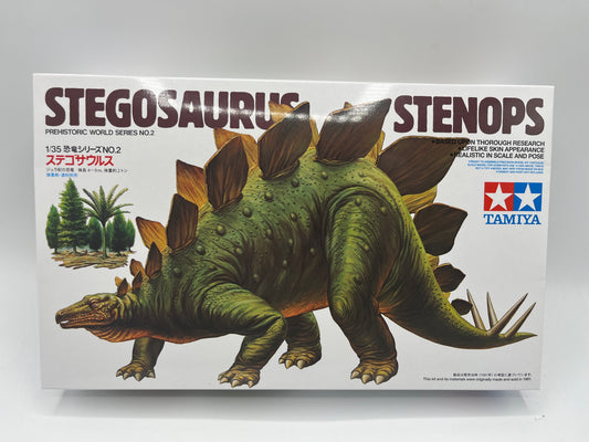 Tamiya 60202 Stegaosaurus Stenops Dinosaur Plastic Model Kit