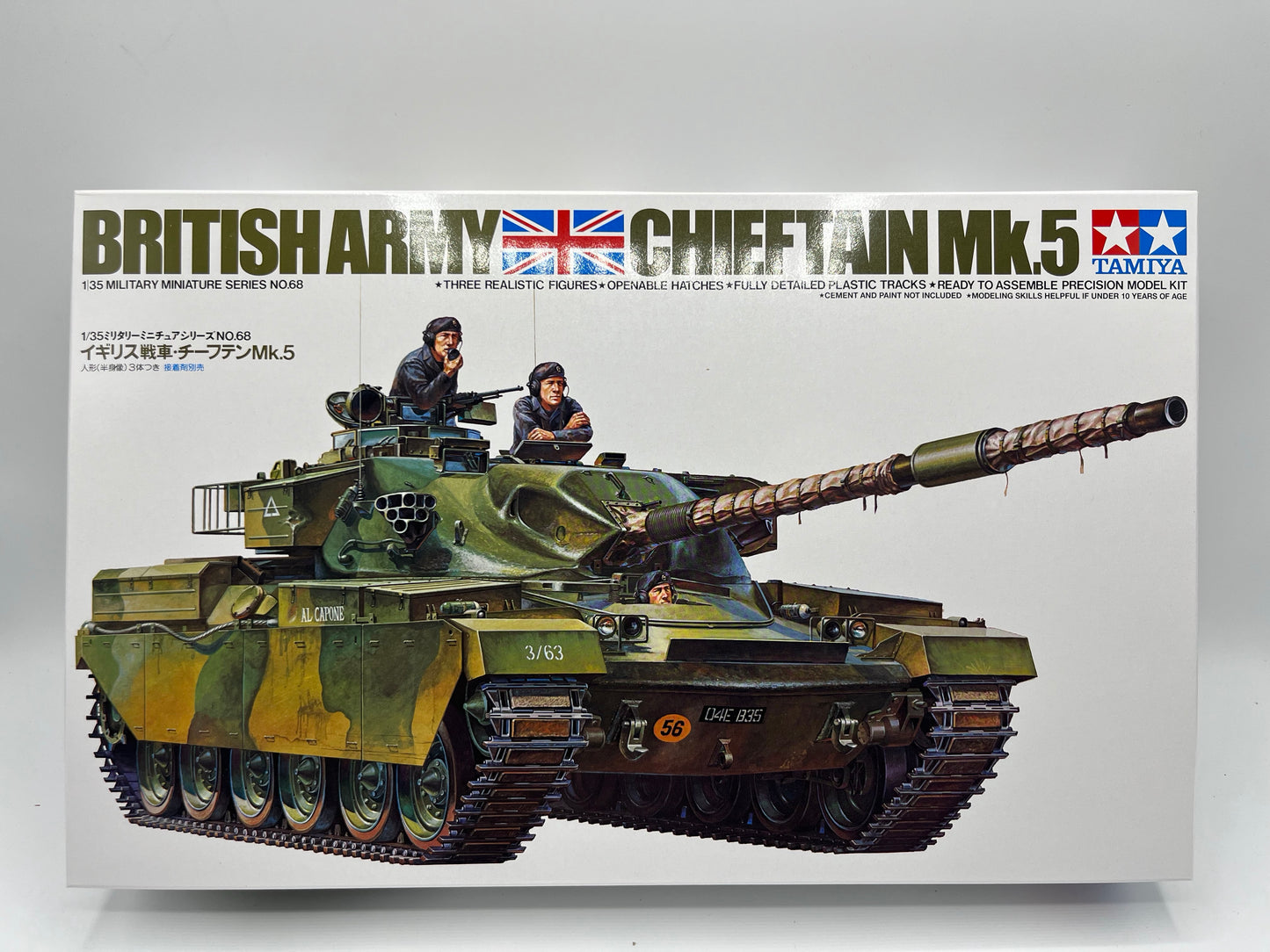 Tamiya 35068 British Chieftain Mk.V Tank  1:35 Scale Plastic Kit