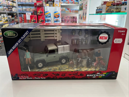 BRITAINS LTD FARM 43385 Land Rover Vet Set