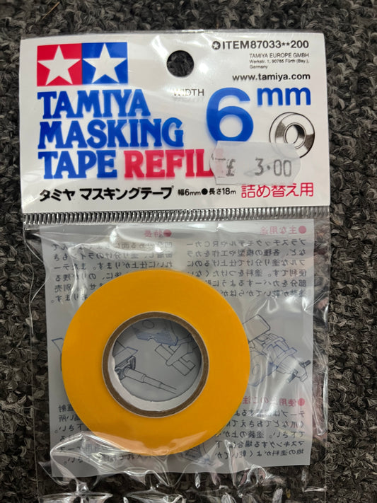 TAMIYA 87033 Masking Tape Refill 6mm - Tools / Accessories