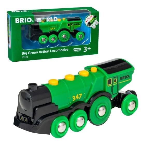 Brio Mighty Green Action Locomotive