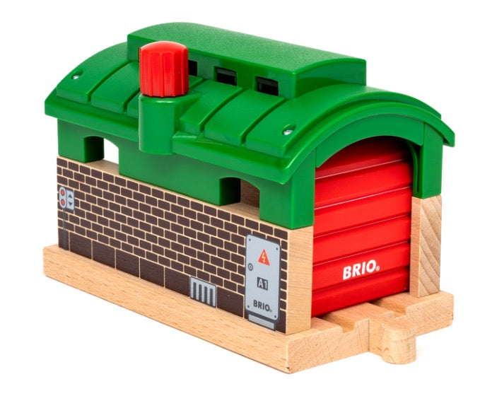 Brio World Train Garage Shed